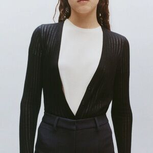 Attersee Whisper Cardigan Black Size Medium